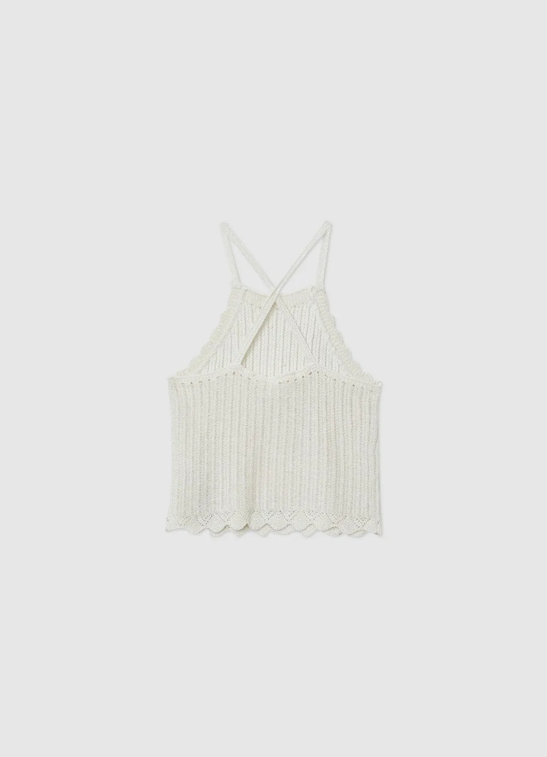 Calliope Top clous fille coton bretelles