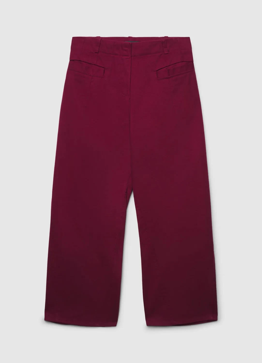 Calliope Pantalon balloon femme taille haute long