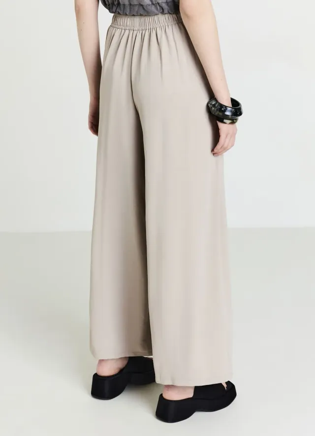 Calliope pantalon panneaux femme taille unique uni