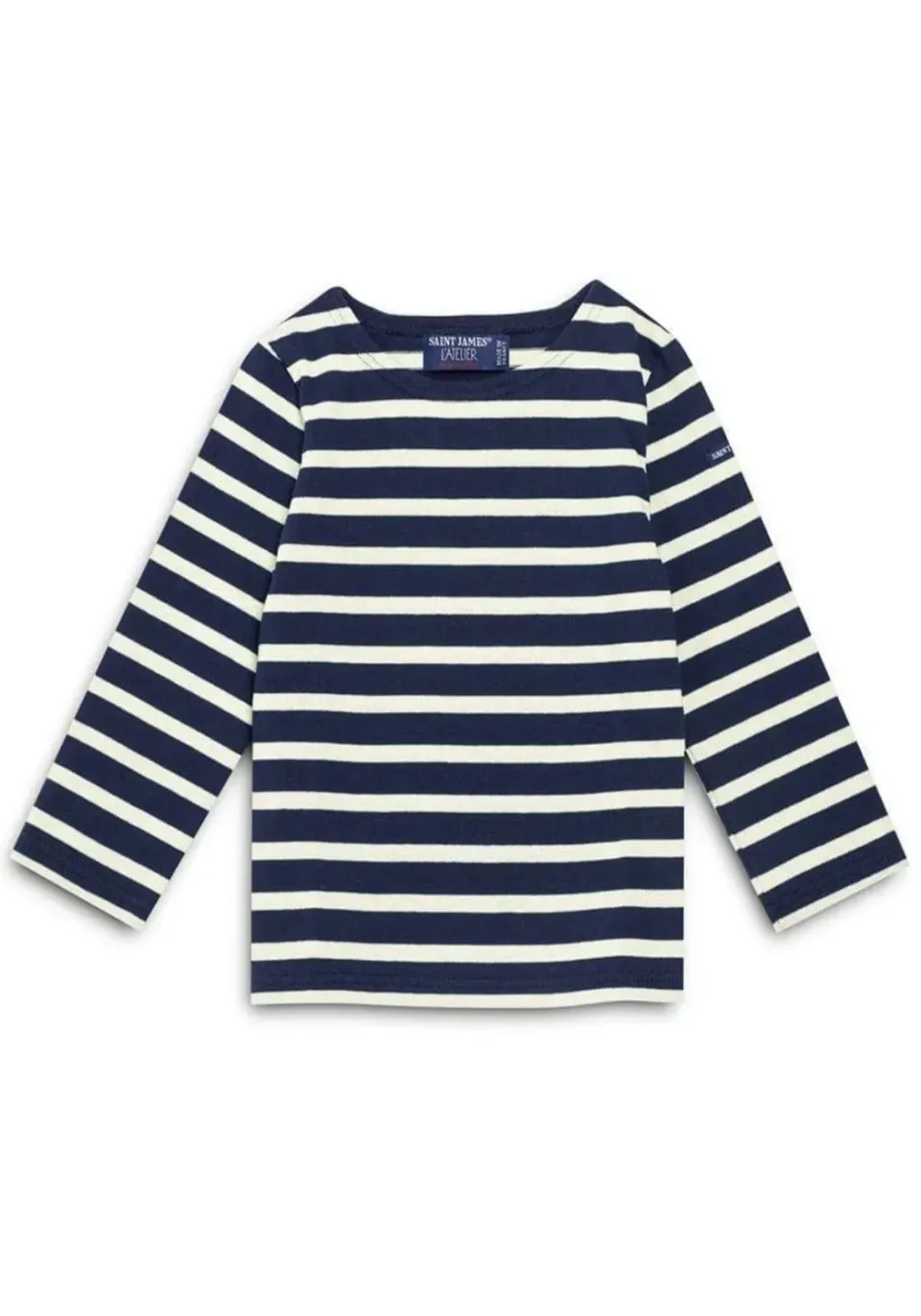 Saint James Méridien marinière enfant marine/écru