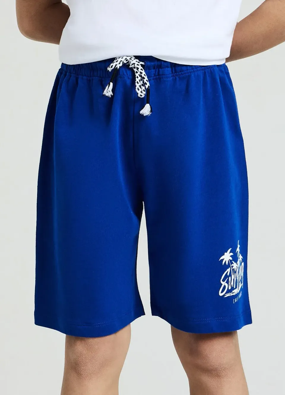 Calliope short garçon imprimé cordon