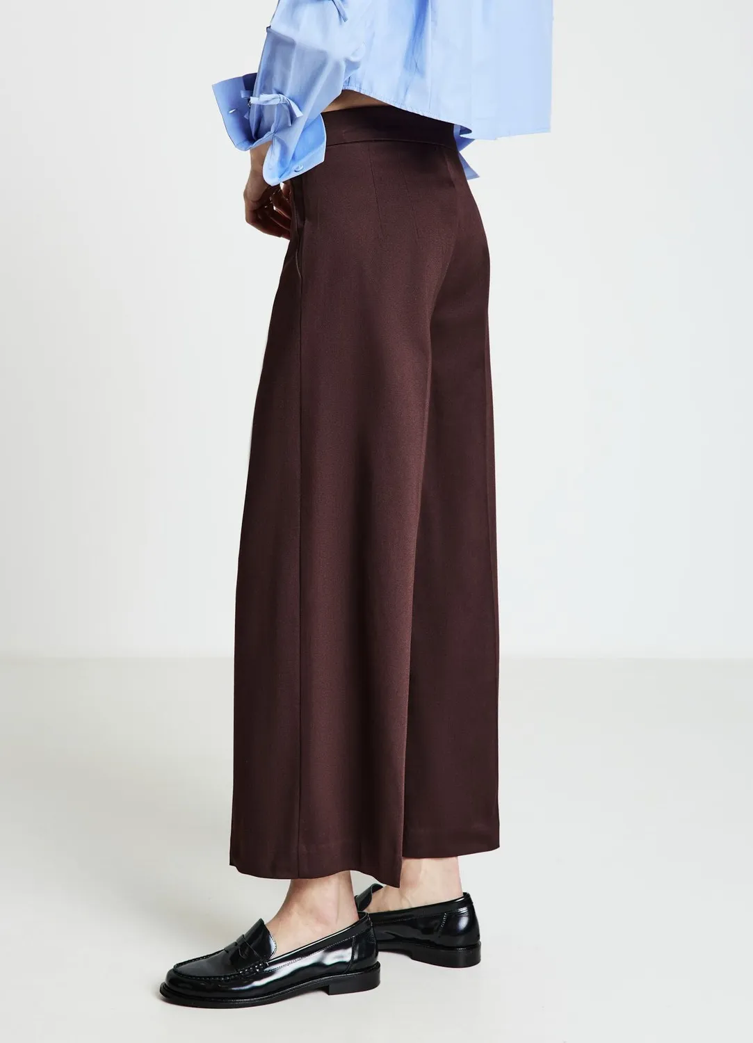 Calliope pantalon culotte uni femme large
