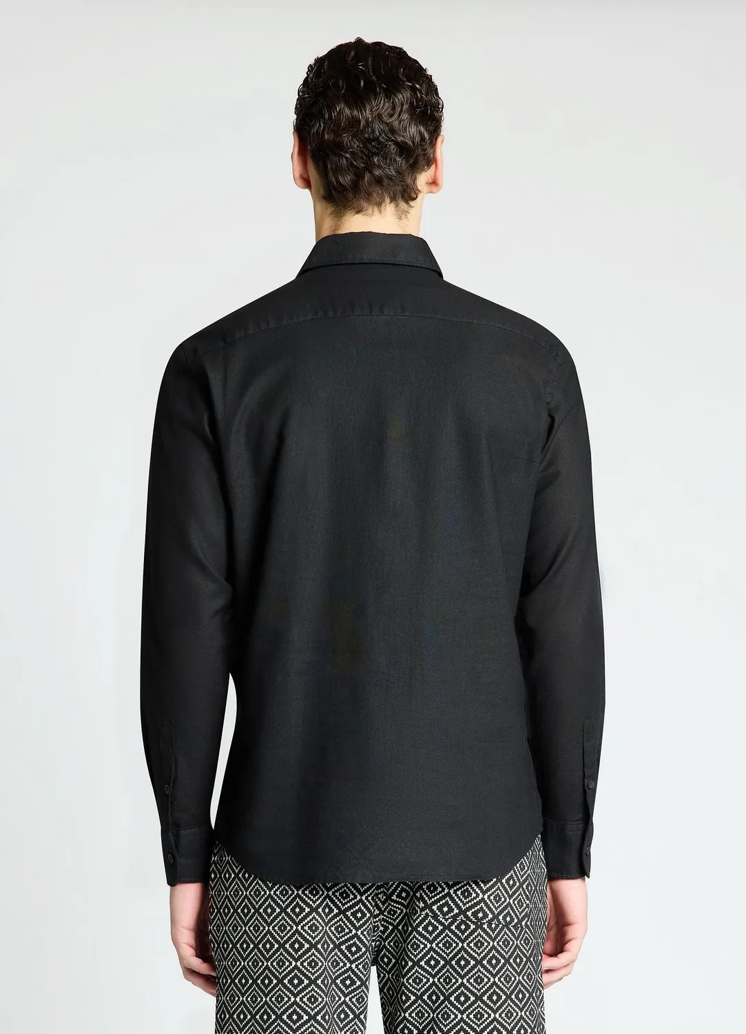 Calliope chemise lin homme manches longues regular