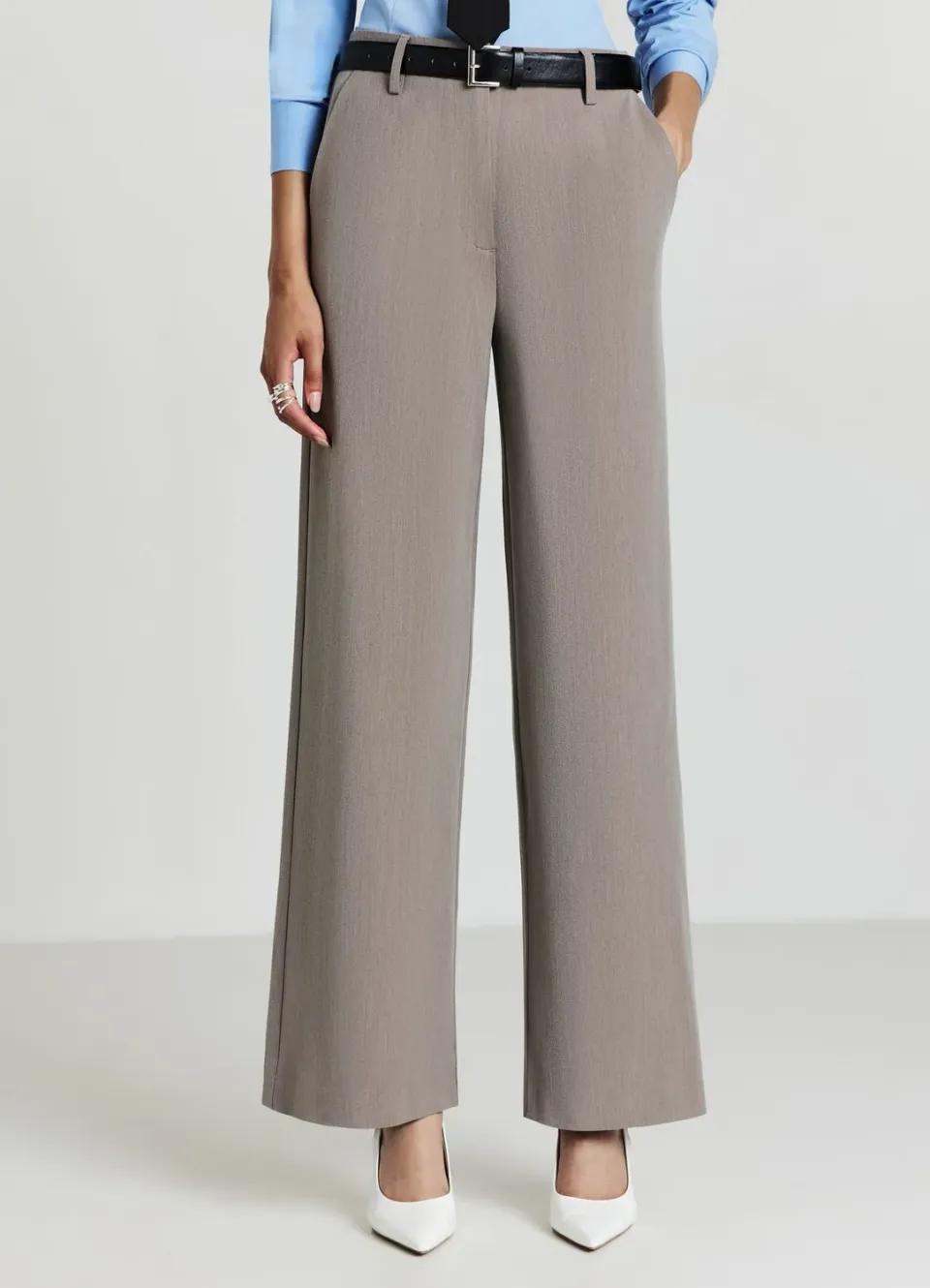 Calliope pantalon palazzo femme jambes larges