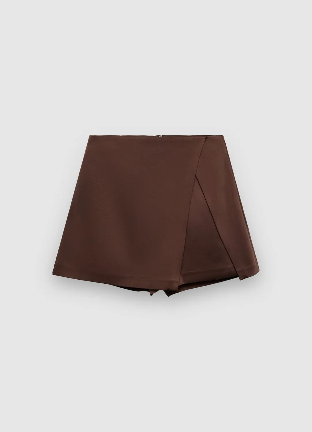 Calliope jupe-short femme similsatin effet satin