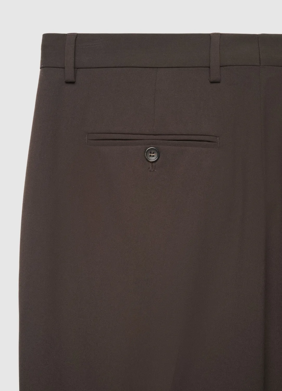 Calliope Atelier pantalon tailleur homme pli uni