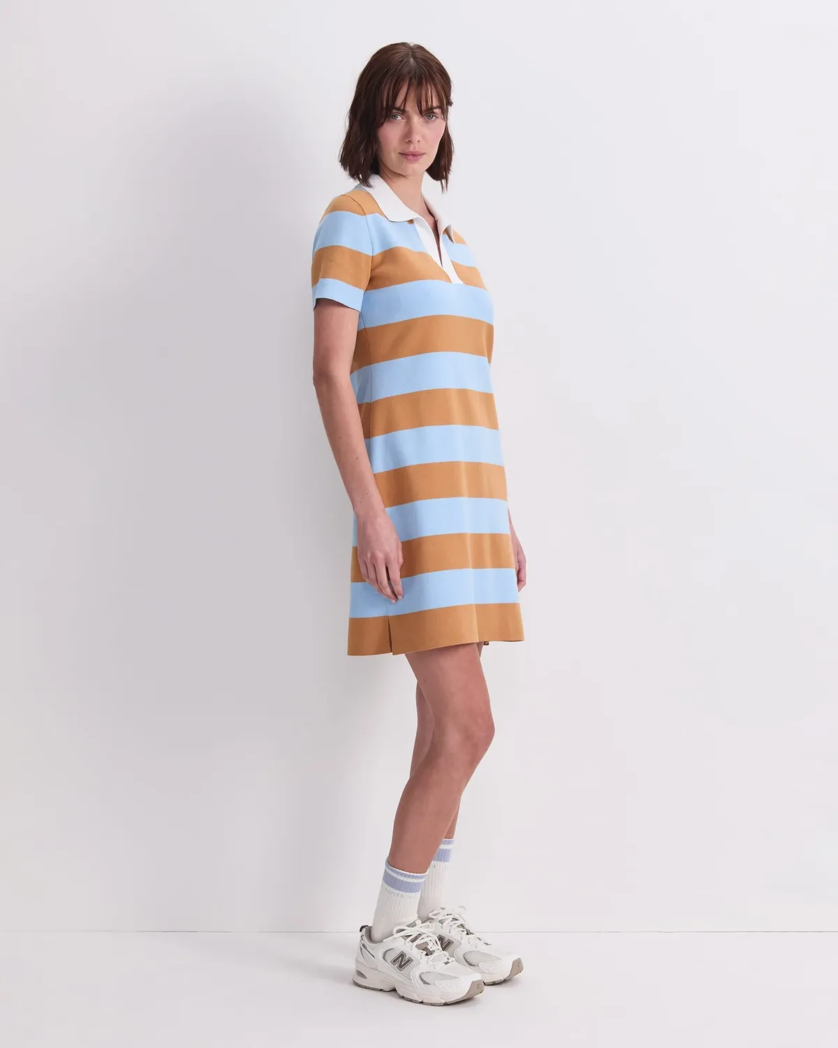 Sportscraft Knit Polo Mini robe maille col V