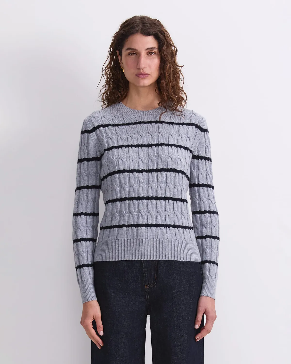 Sportscraft Merino 120436 pull femme torsades
