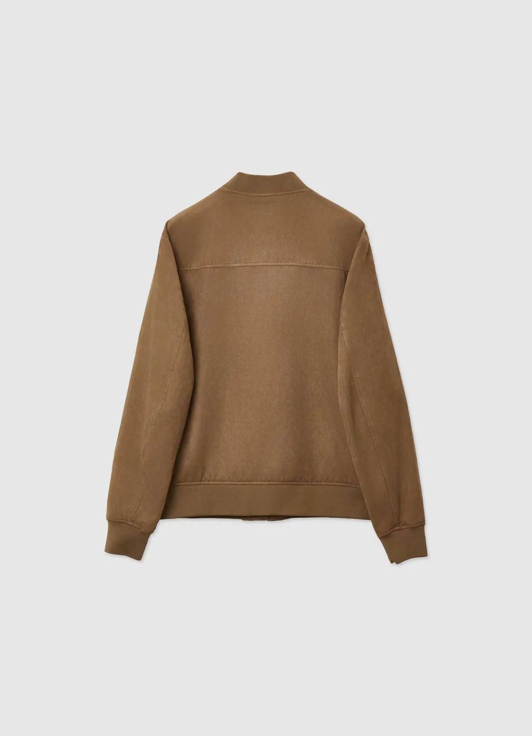 Calliope bomber simil suède homme zip