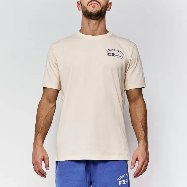 Kappa Authentic Shu Organic t-shirt homme blanc coton bio
