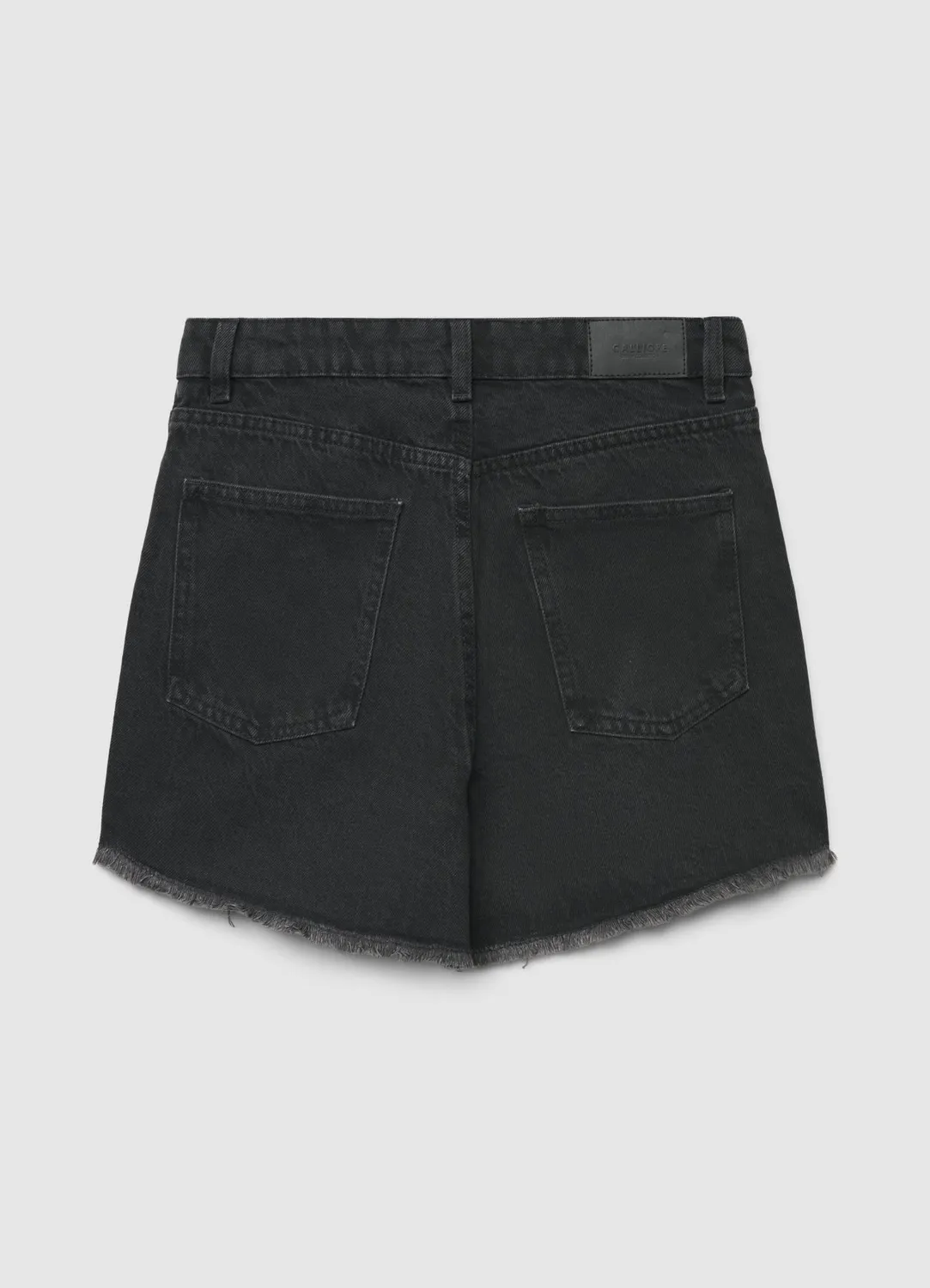 Calliope short jean femme strass effiloché