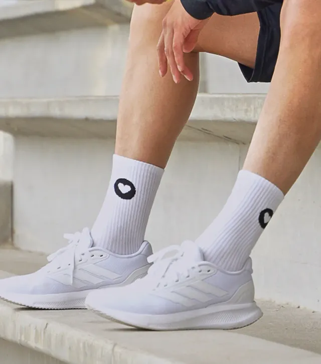 Cocorico Boost chaussettes sport homme blanc