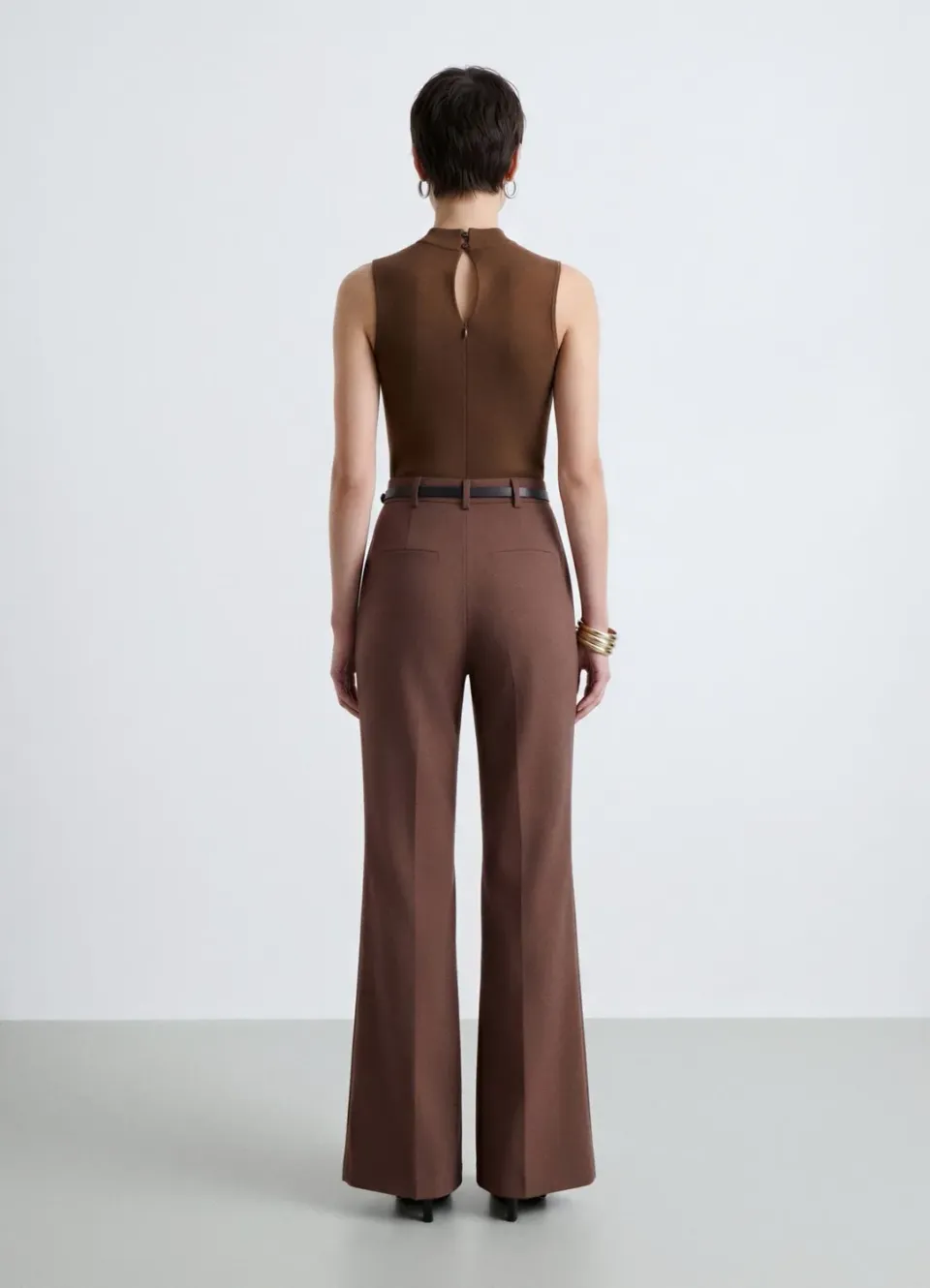 Calliope combinaison femme sans manches col montant