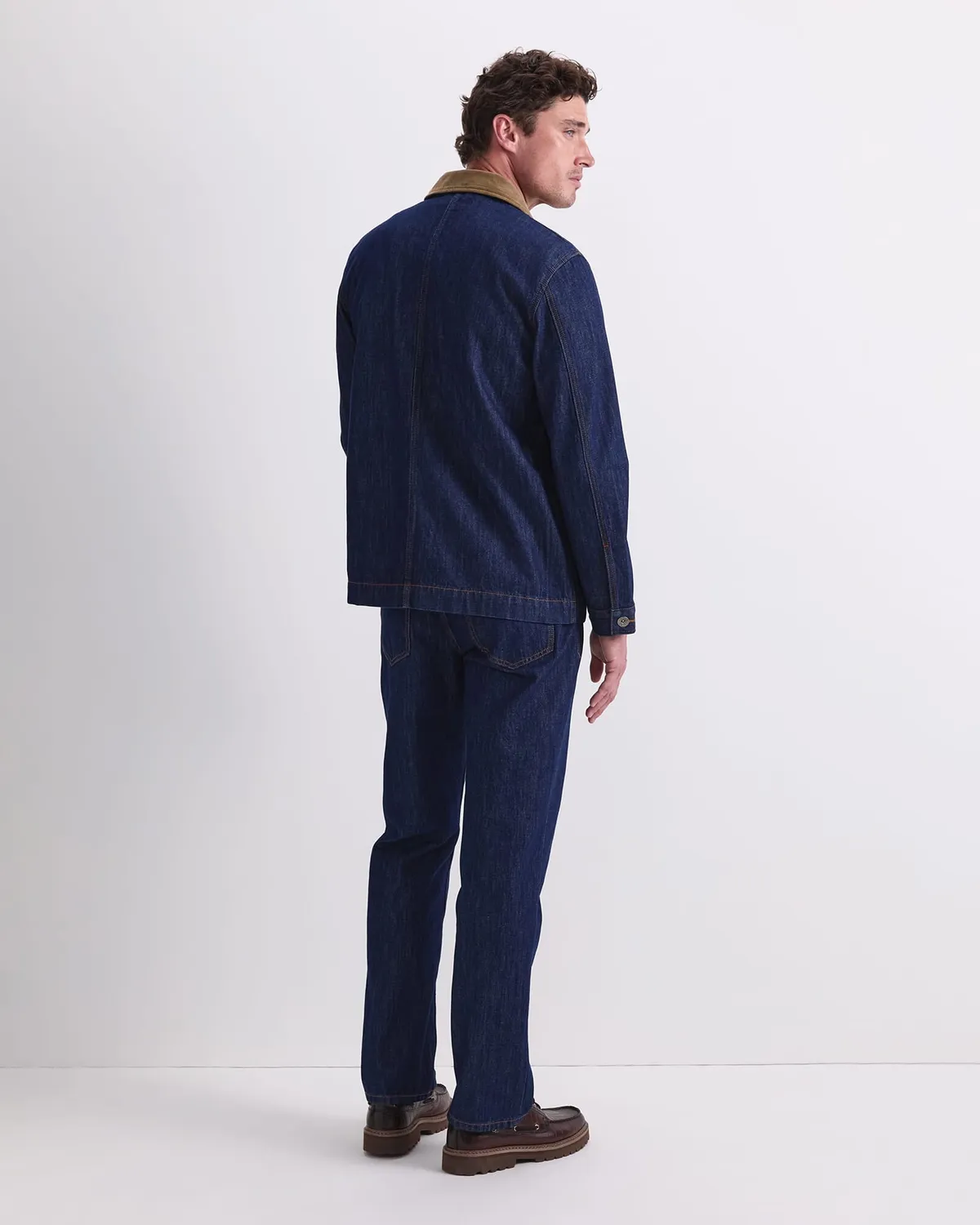 Sportscraft Denim Chore veste jean indigo homme