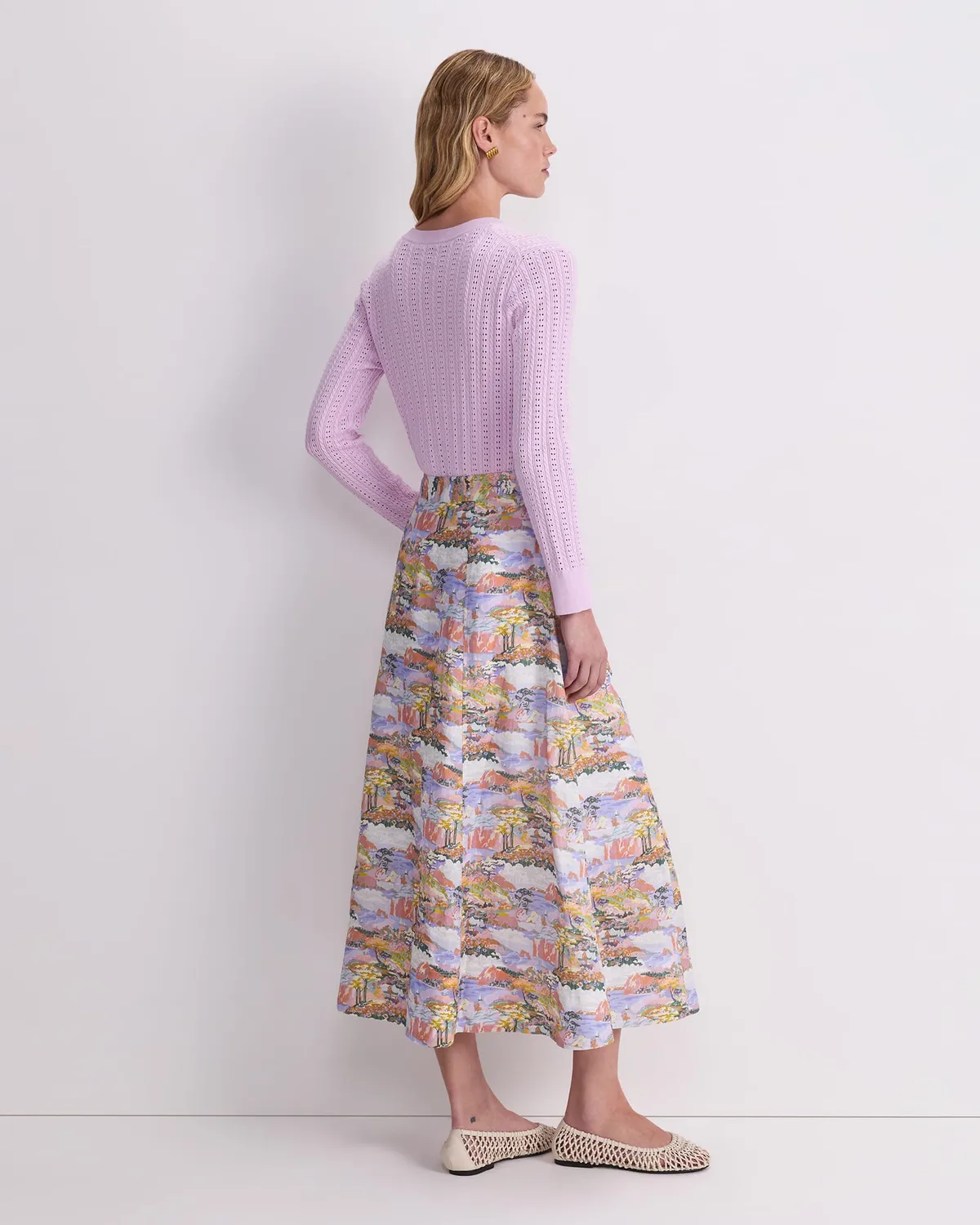 Sportscraft Coastal Parade Liberty jupe midi lin