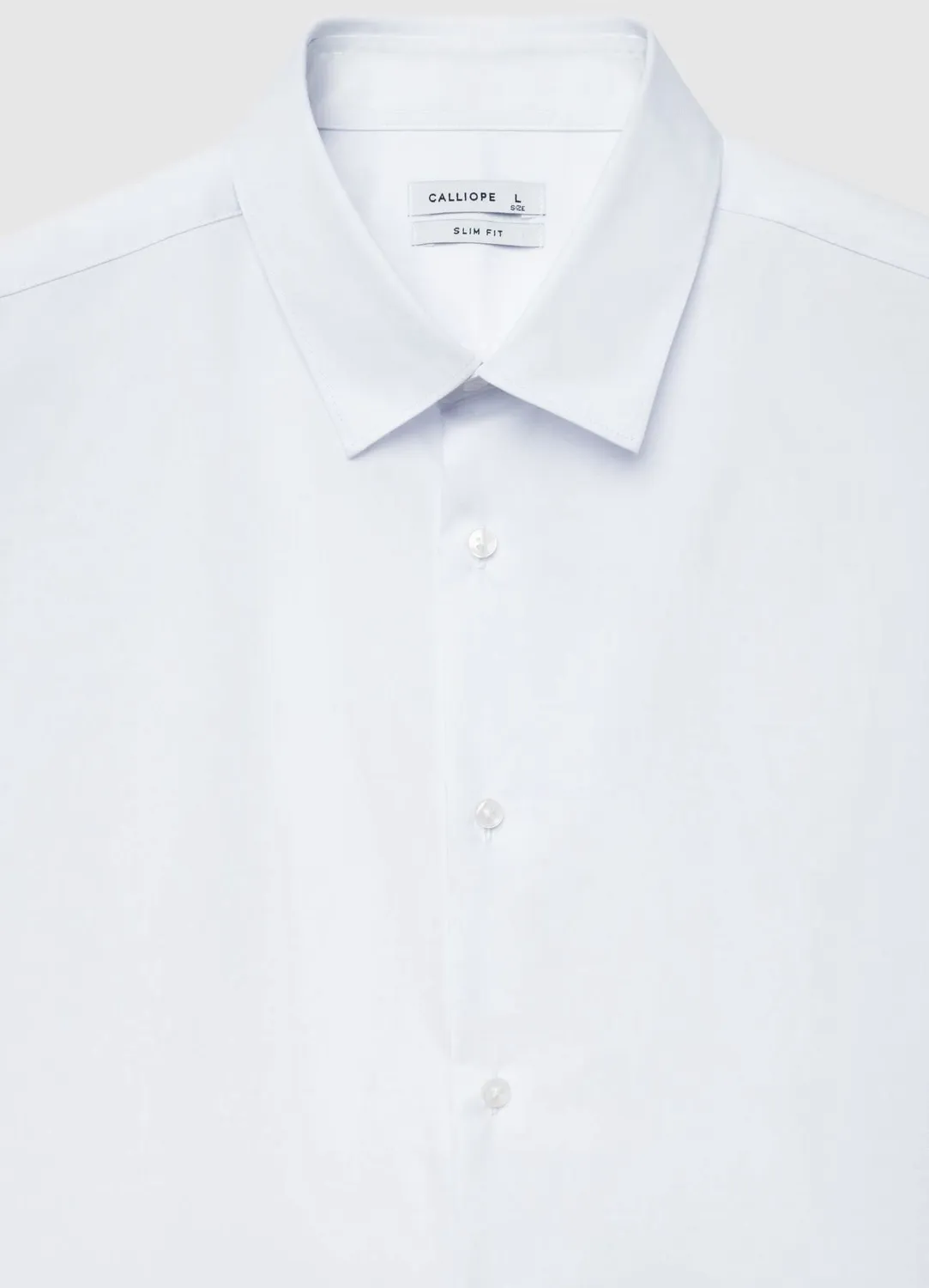 Calliope chemise classique unie homme slim