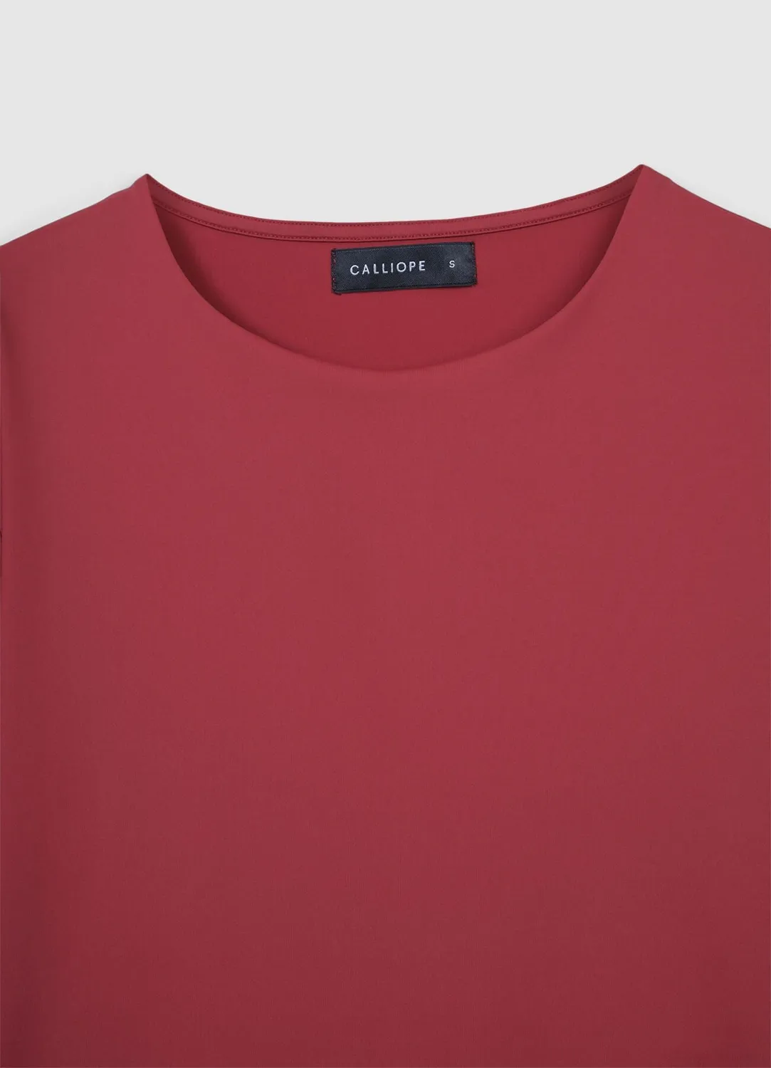 Calliope Body col rond femme manches longues uni