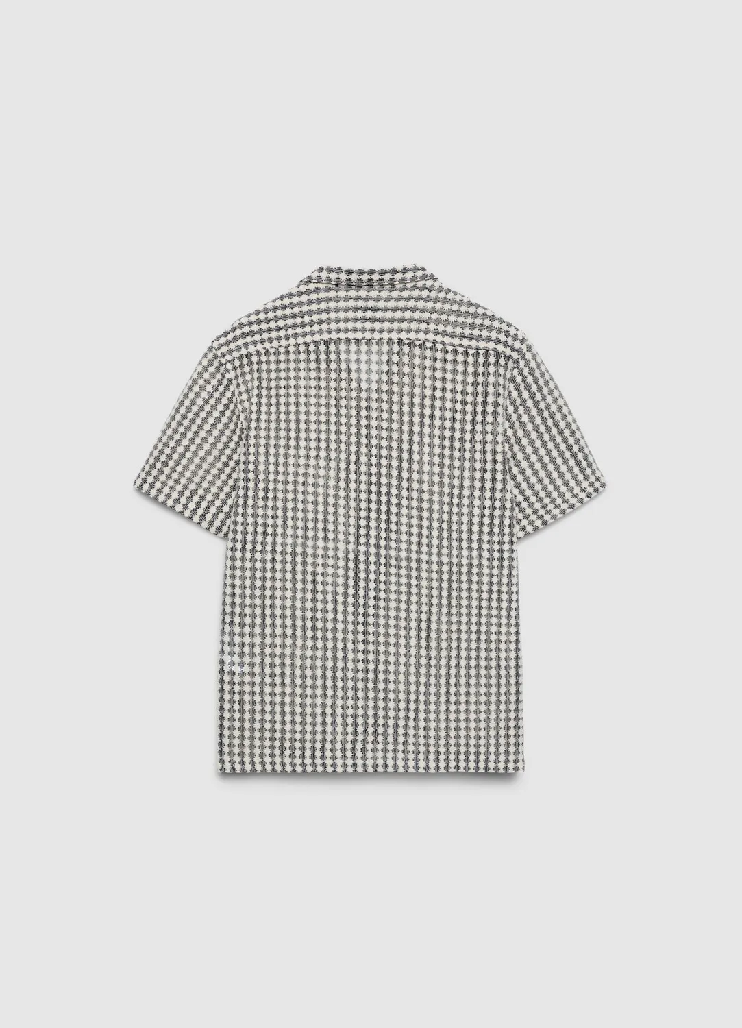 Calliope Croquet chemise homme imprimé géométrique