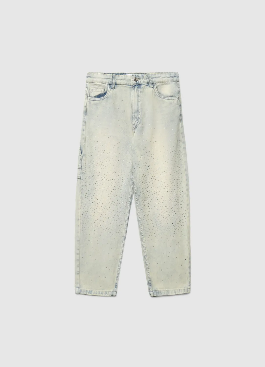 Calliope Jean balloon fille strass cargo