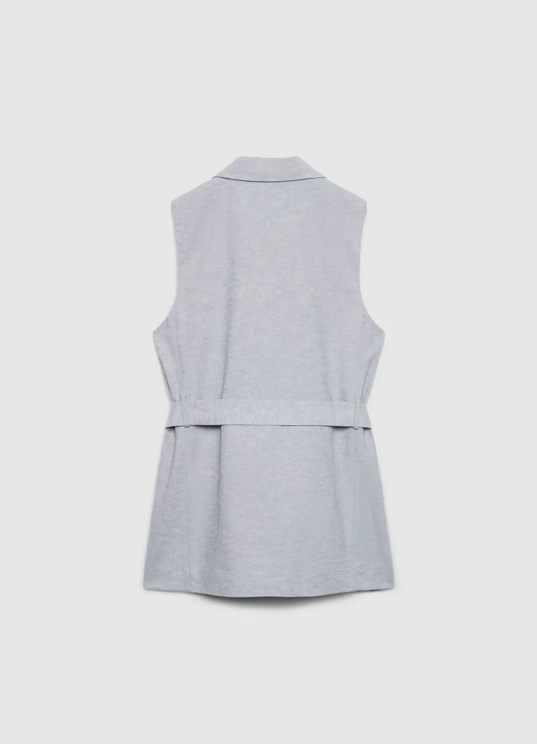 Calliope gilet femme croisé ceinture tailleur