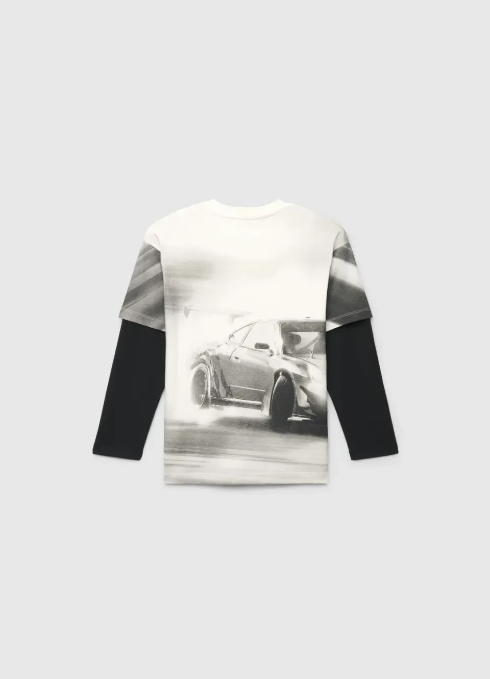 Calliope over auto t-shirt enfant manches longues