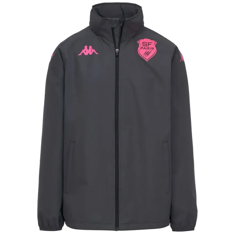 Kappa Mavaro Pro 2 veste homme gris Stade Français