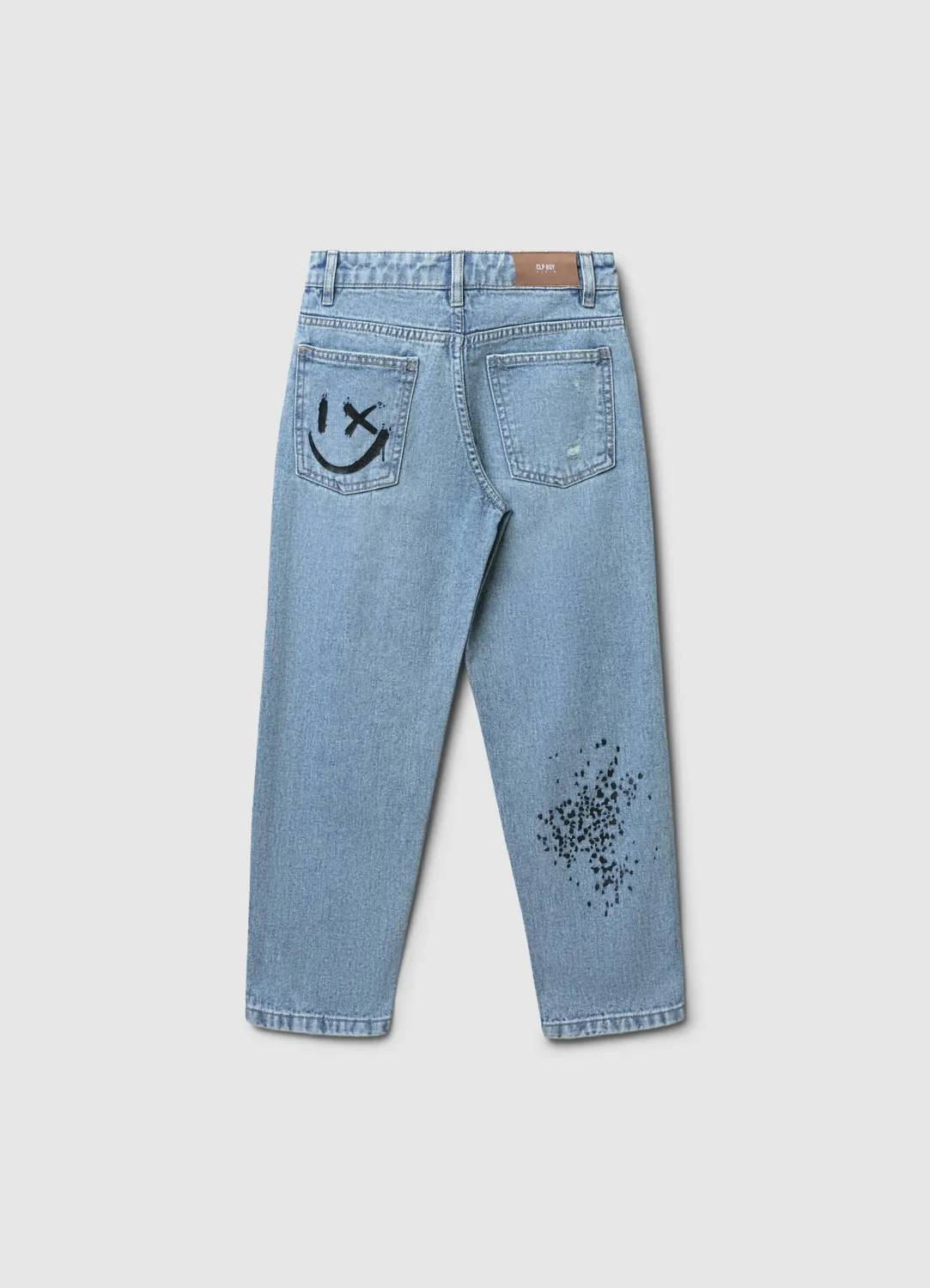 Calliope Jean baggy patch garçon