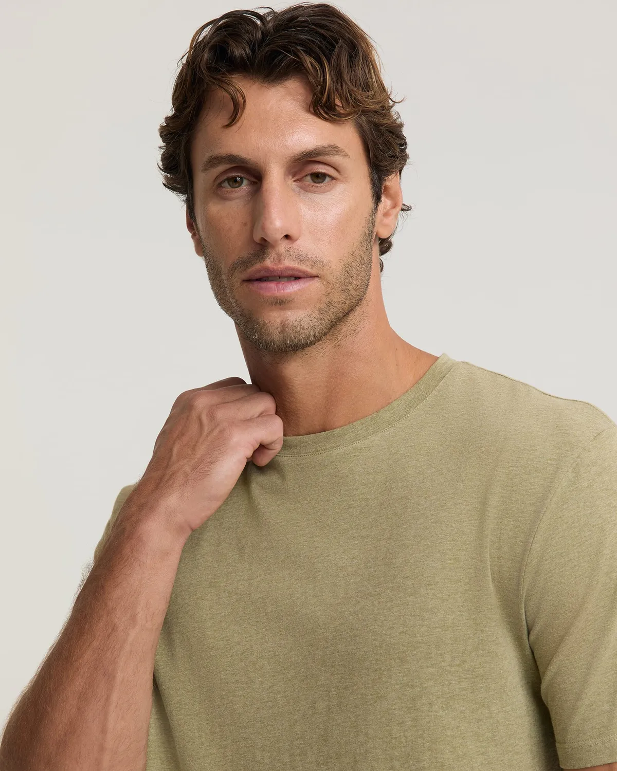 Sportscraft Supersoft tee-shirt coton brossé homme