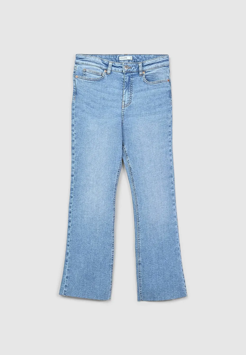 Calliope Cropped Flare jean femme évasé court