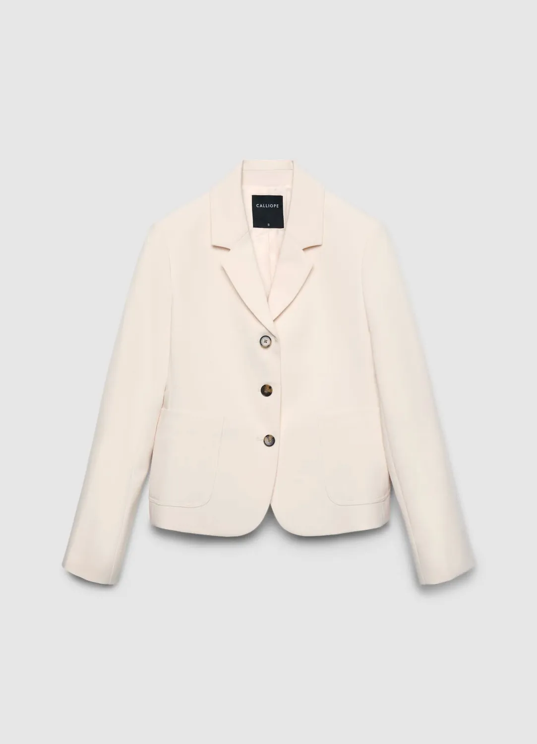 Calliope veste poches plaquées femme 3 boutons