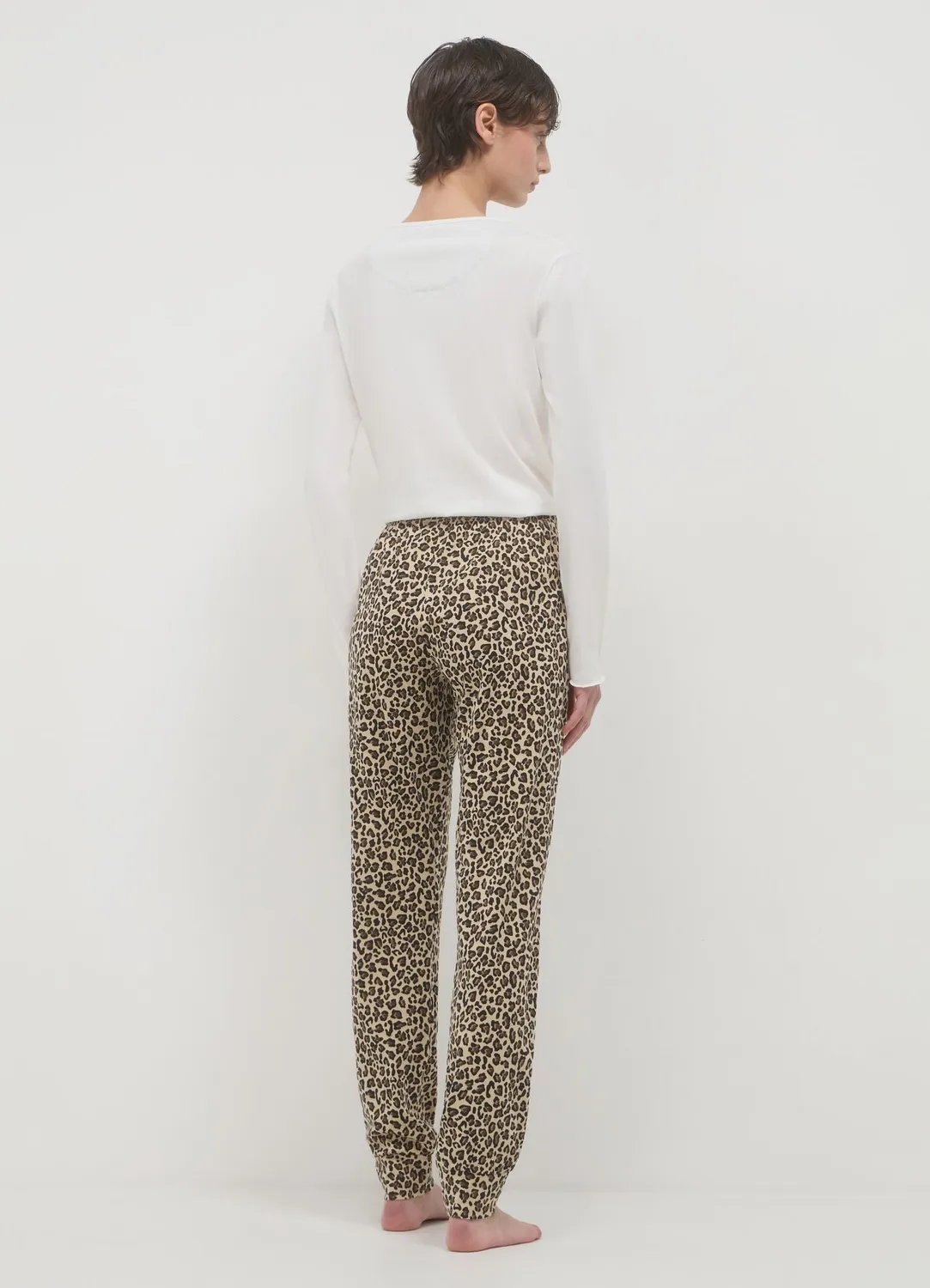 Calliope pyjama long femme animalier 2 pièces
