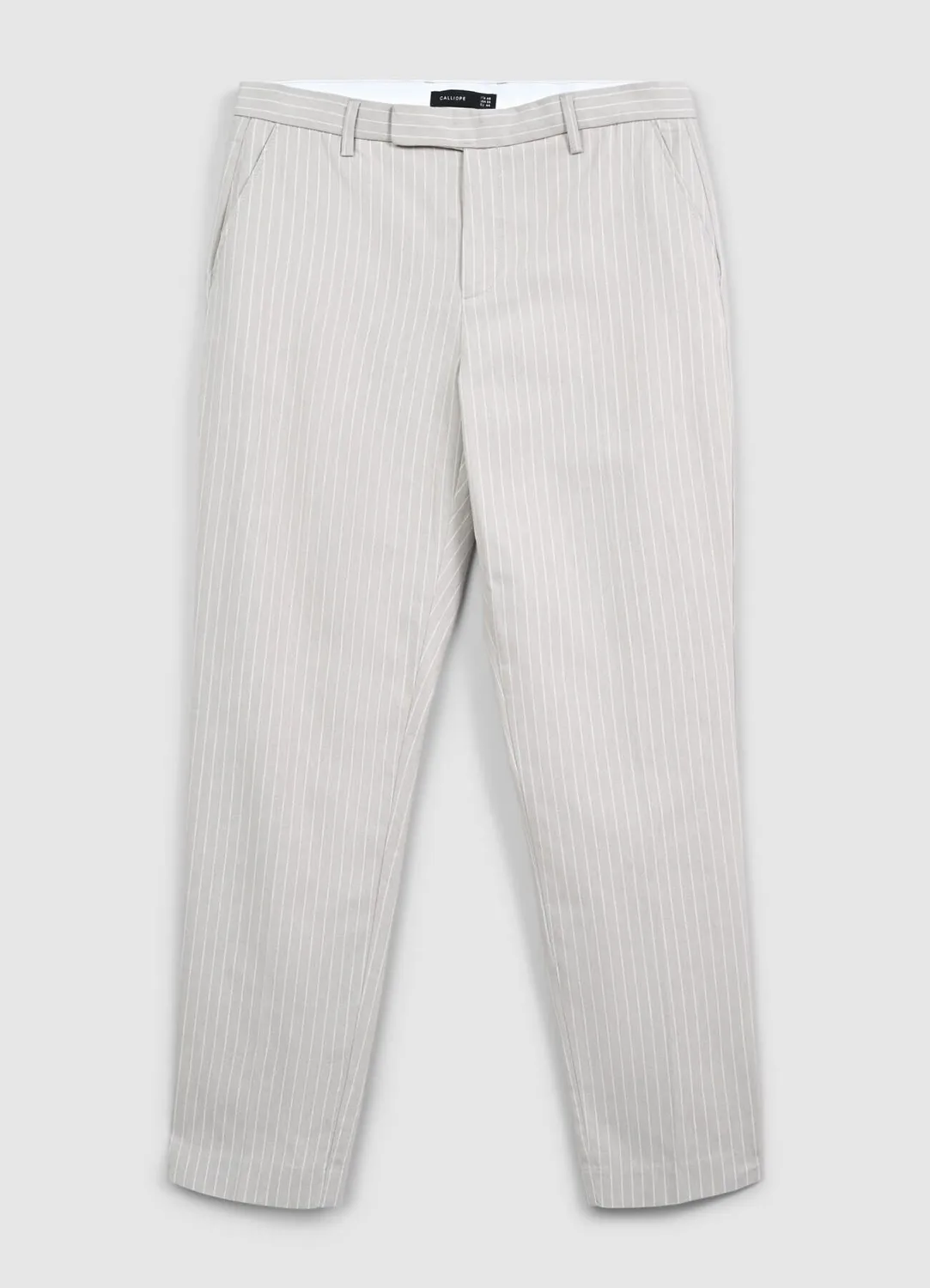 Calliope pantalon rayé homme coton