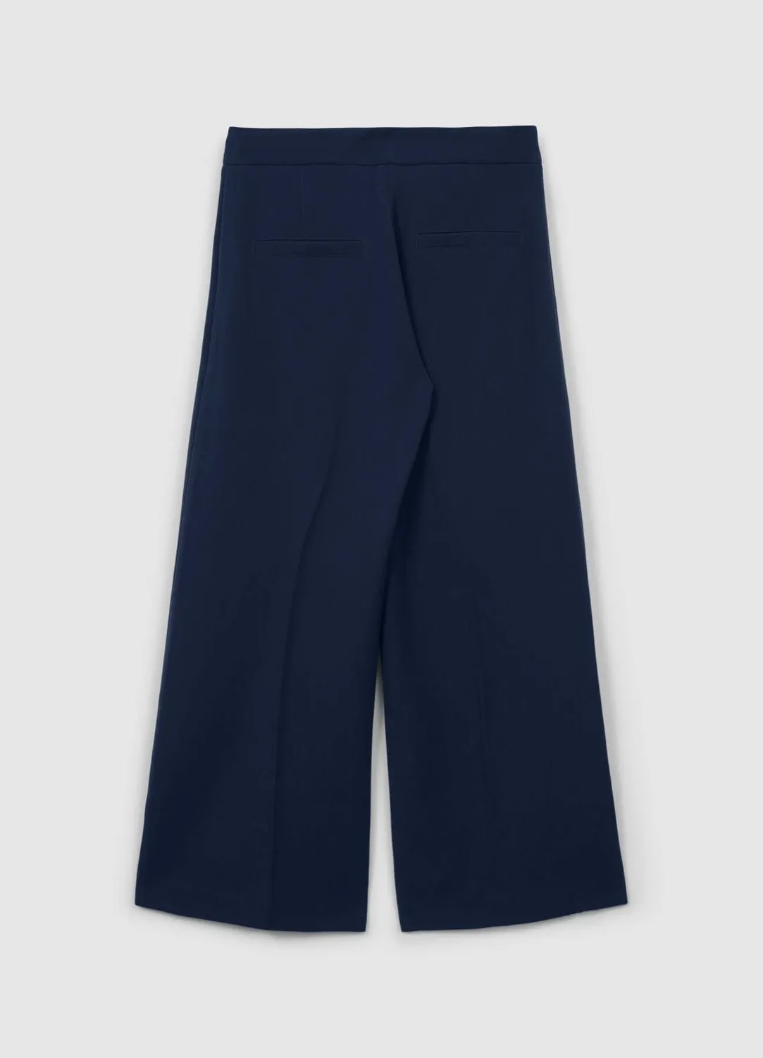 Calliope pantalon culotte femme taille haute uni