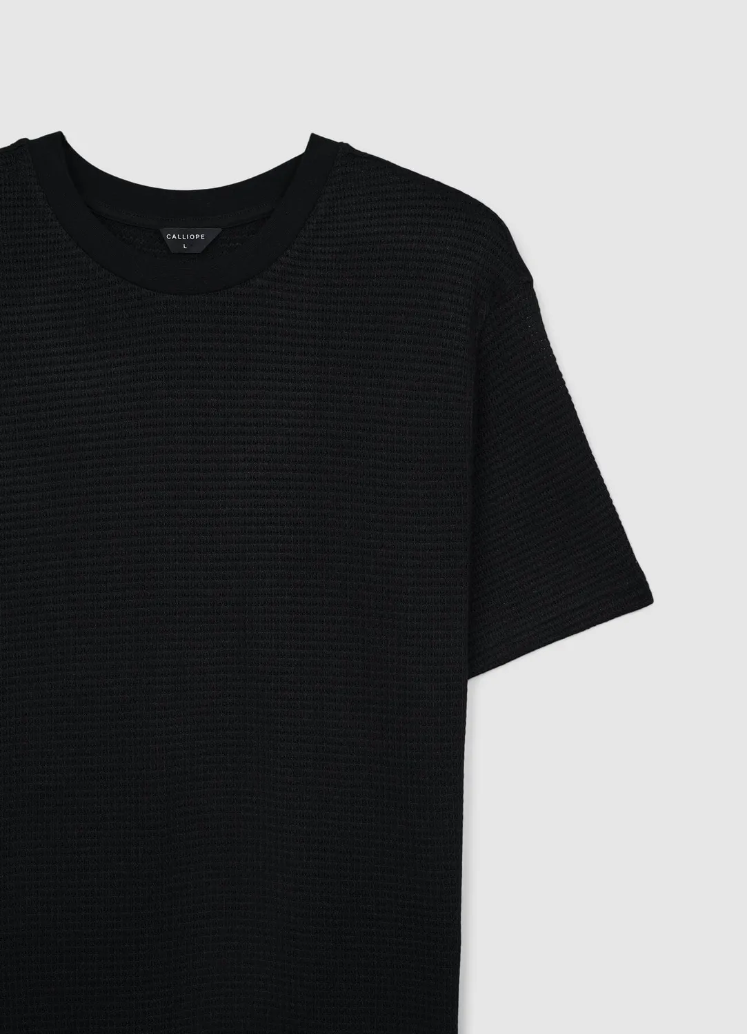 Calliope t-shirt homme col rond texturé regular
