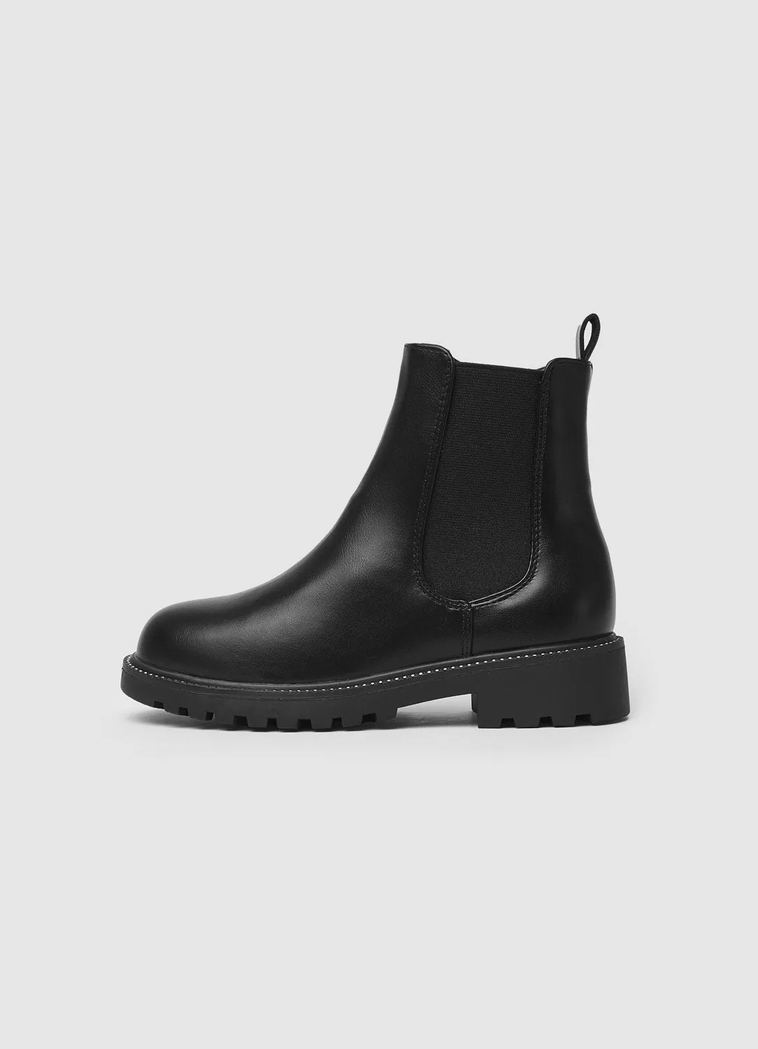 Calliope bottines simili cuir fille à zip