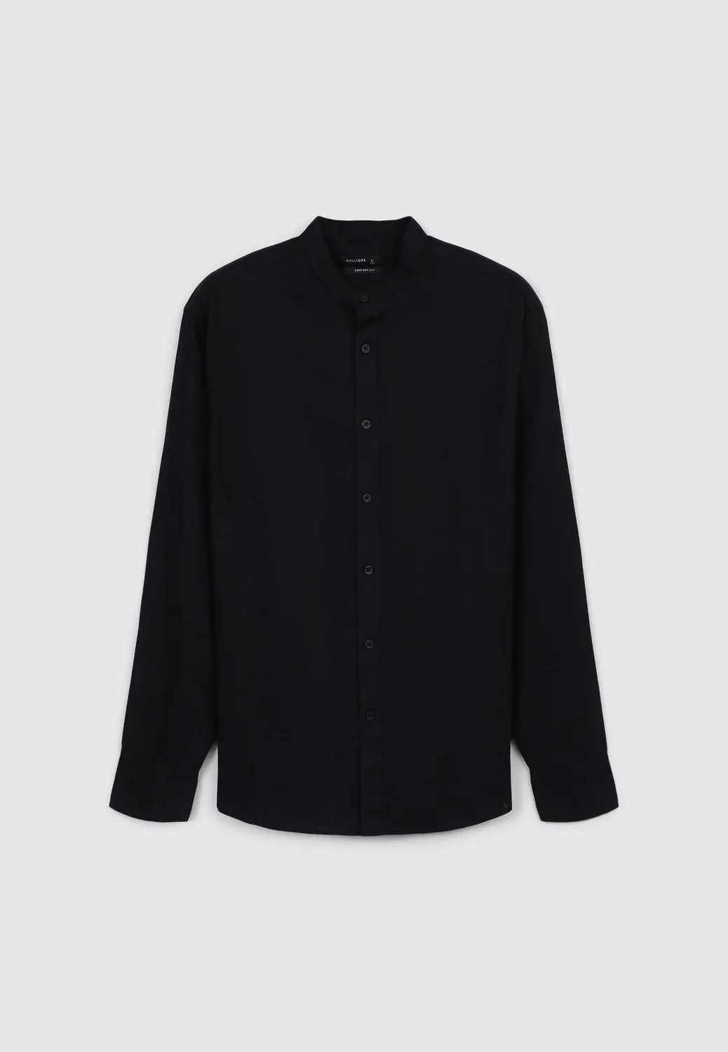 Calliope chemise homme col coréen en lin