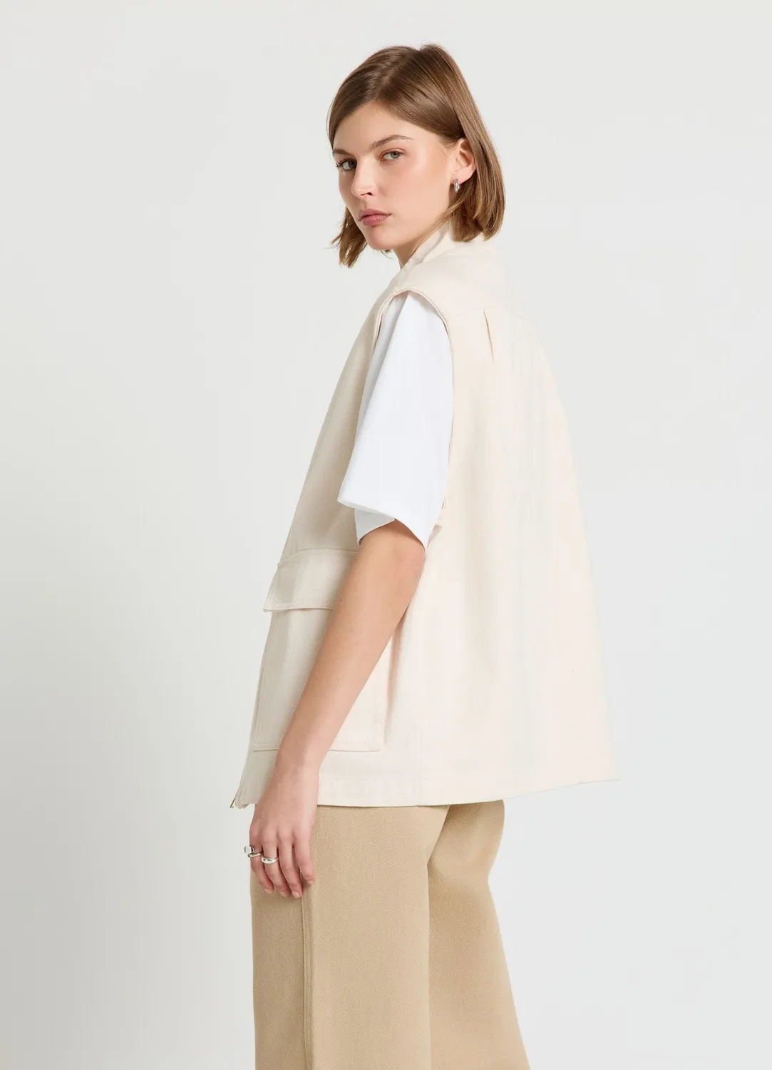 Calliope Gilet tasconi gilet sans manches femme utility