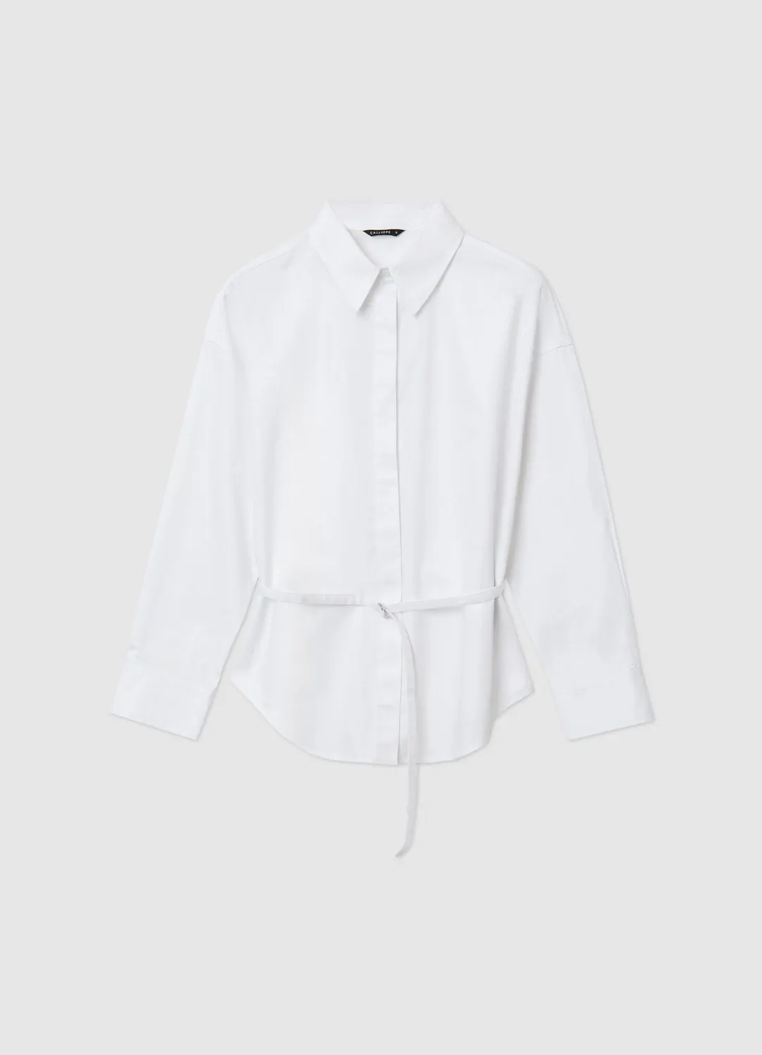 Calliope Chemise coton femme à ceinture