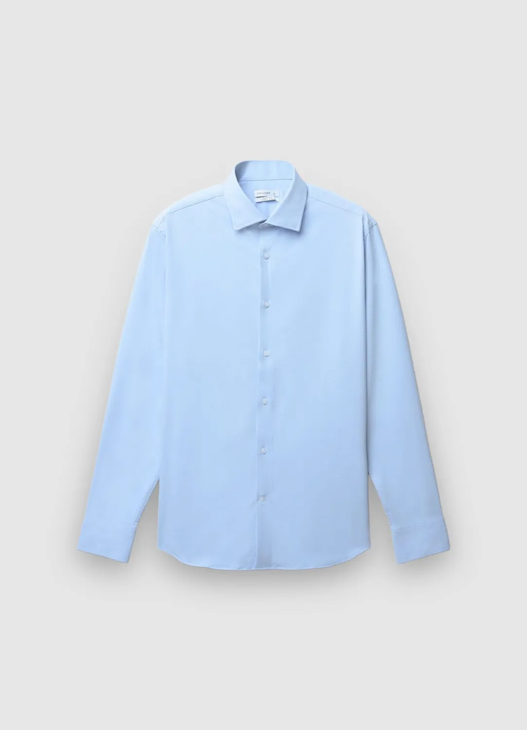 Calliope chemise unie homme manches longues