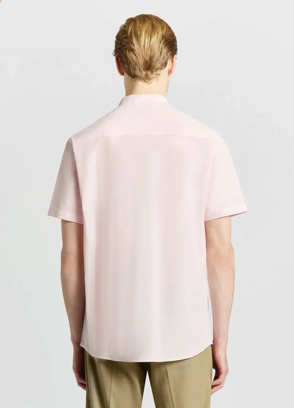 Calliope chemise homme lin col coréen