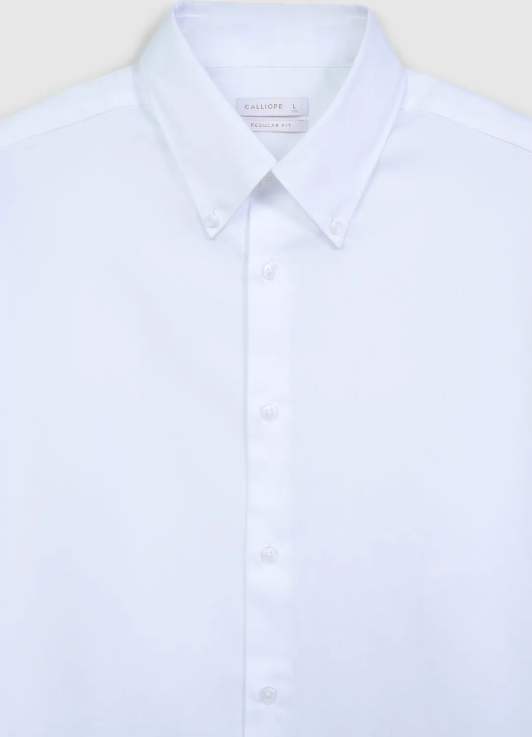 Calliope chemise homme coton manches longues