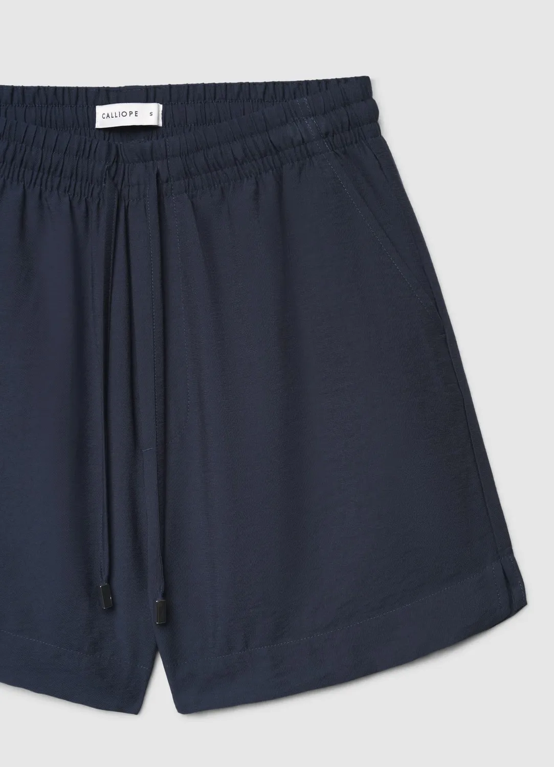 Calliope short femme taille élastiquée coton