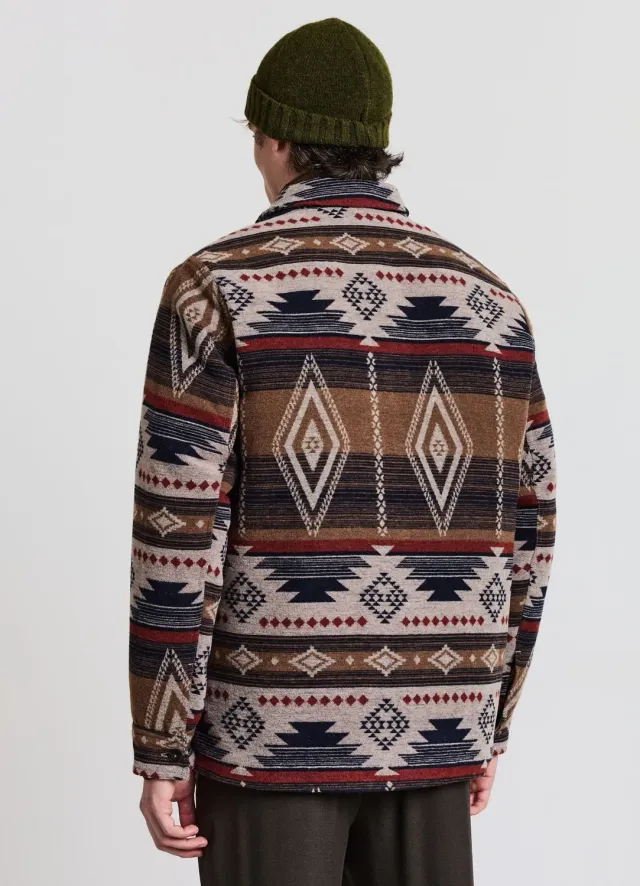 Calliope Shacket navajo surchemise homme matelassée