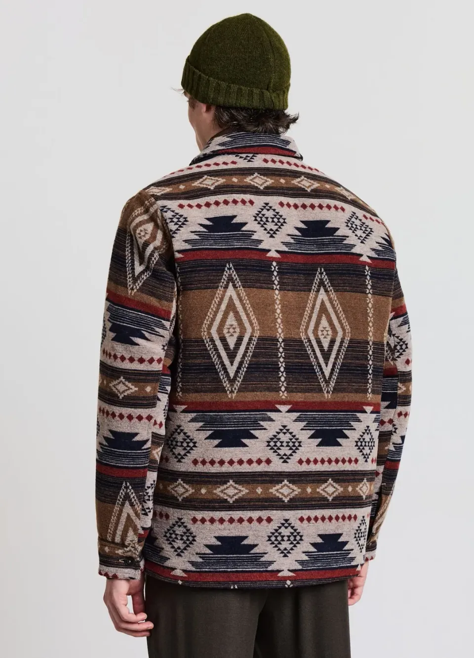 Calliope Shacket navajo surchemise homme matelassée