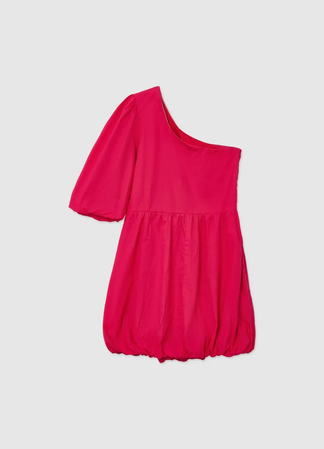 Calliope robe courte monospalla ballon XS-M