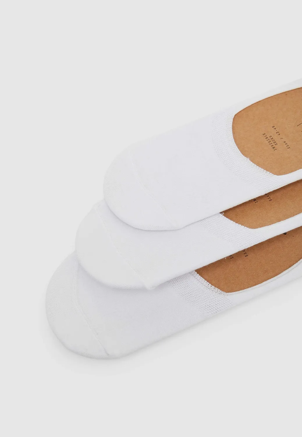Calliope socquettes homme 39-42 lot 3 unies
