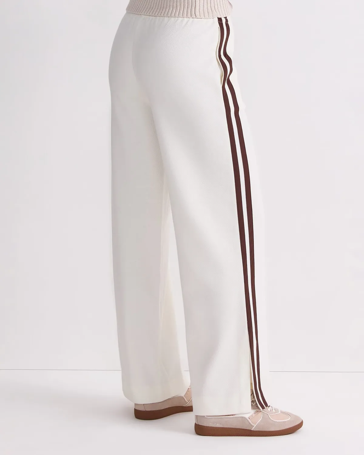 Sportscraft Riley pantalon jogging large rayé