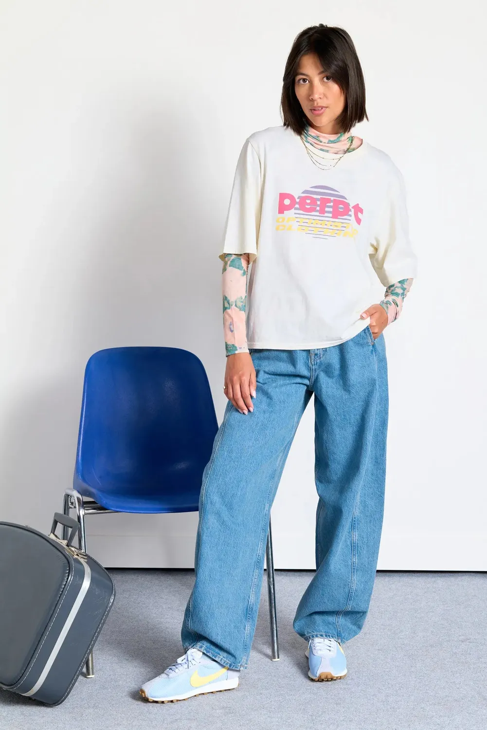 Perpète Jenny tee-shirt crème coton bio