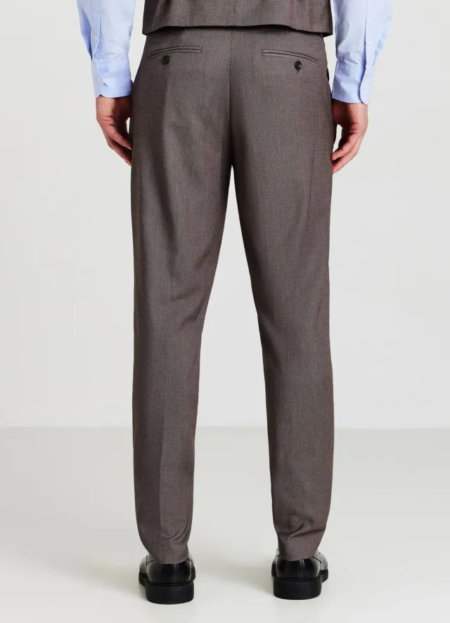 Calliope Pantalon regular fit homme bureau