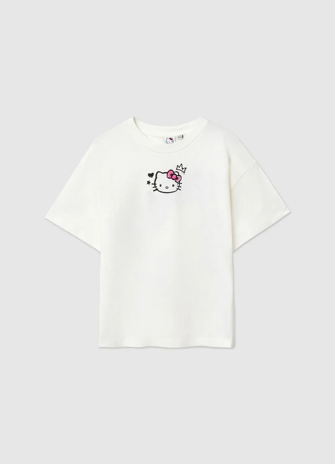 Calliope t-shirt fille Hello Kitty manches courtes